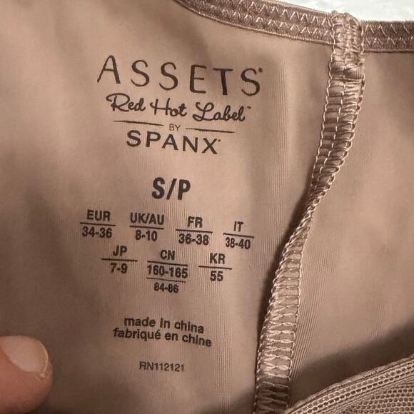 Assets Red Hot Label Spanx bodycon shaping shapewear suit sz S - Picture 3 of 15